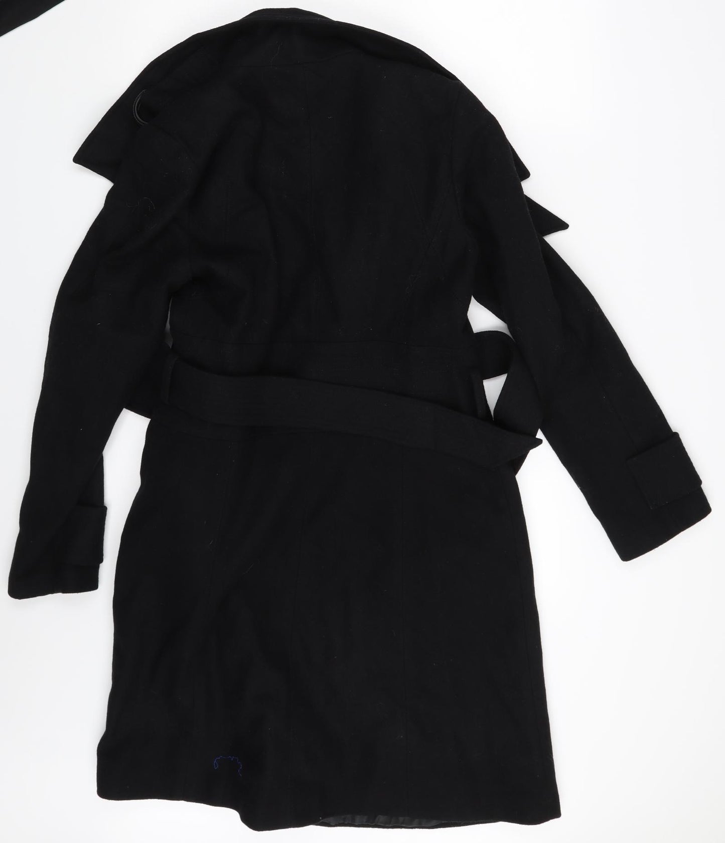 NEXT Womens Black   Overcoat Coat Size 10