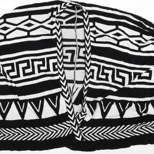 Atmosphere Womens Multicoloured Argyle/Diamond  Wrap Jumper Size 6