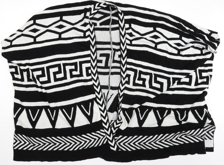Atmosphere Womens Multicoloured Argyle/Diamond  Wrap Jumper Size 6