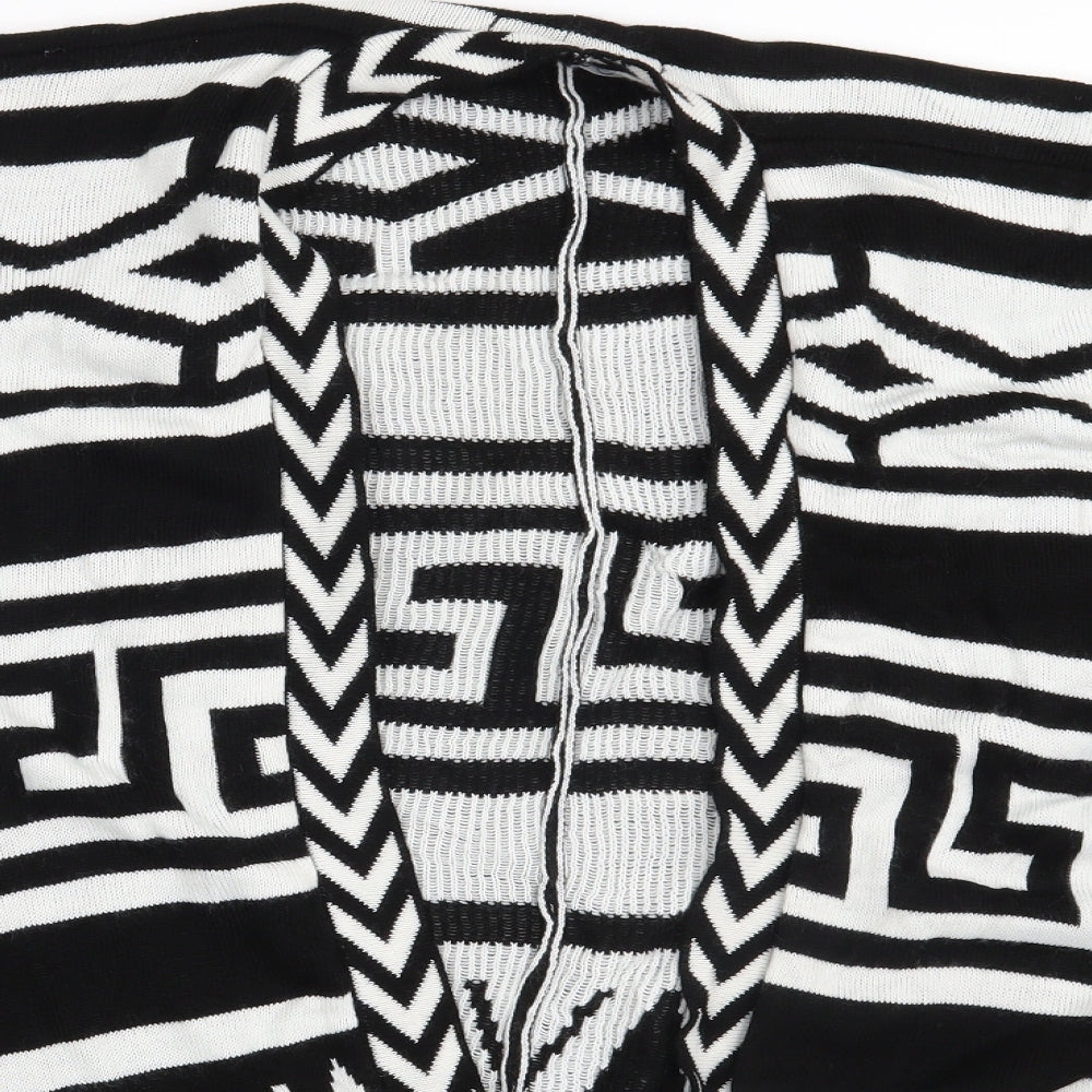 Atmosphere Womens Multicoloured Argyle/Diamond  Wrap Jumper Size 6