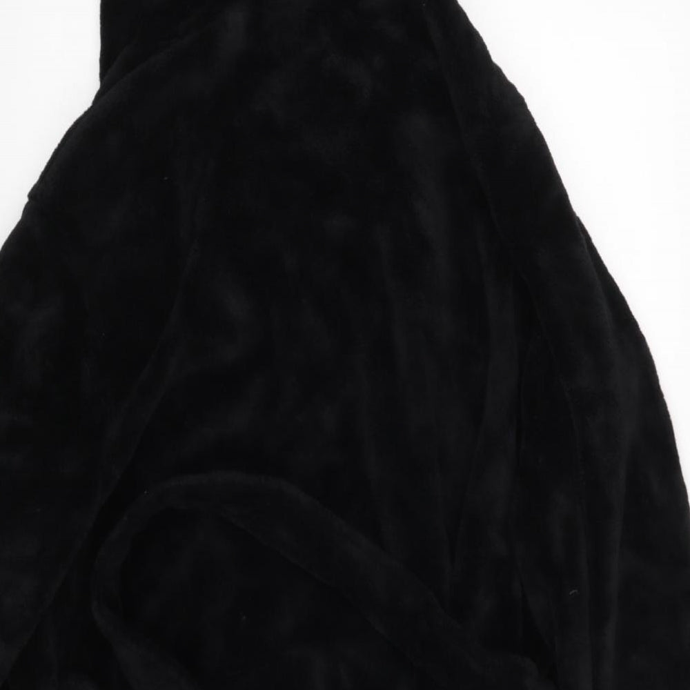 F&F Mens Black    Robe Size L