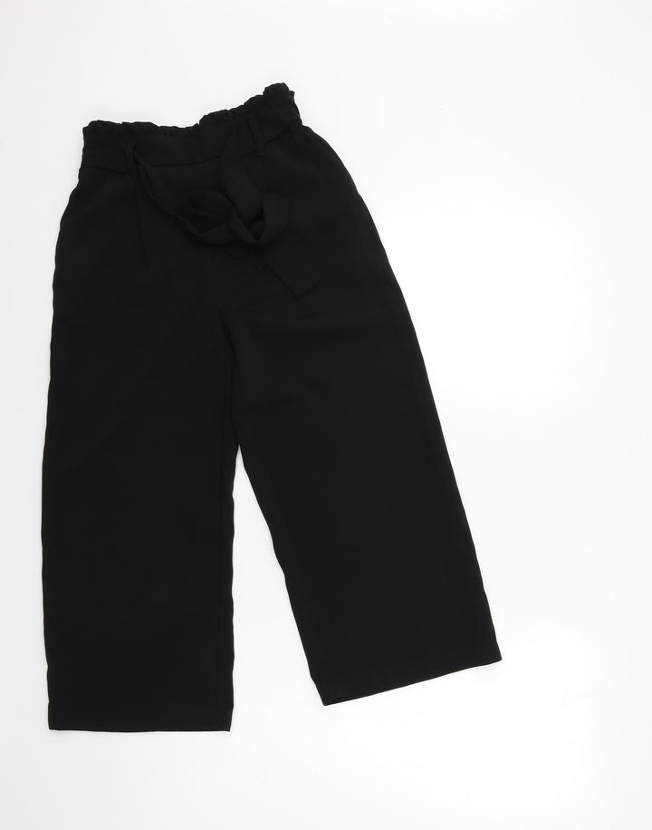 New Look Womens Black Trousers Size 6 L22 in