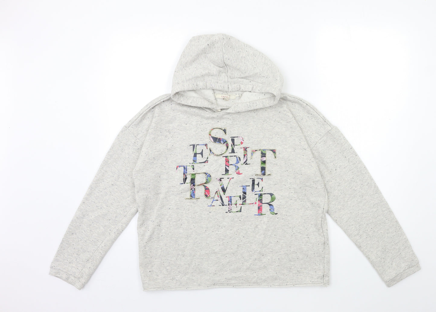 Esprit Mens Grey   Pullover Hoodie Size L