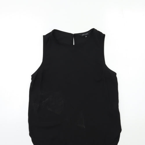 New Look Womens Black   Basic Tank Size 10