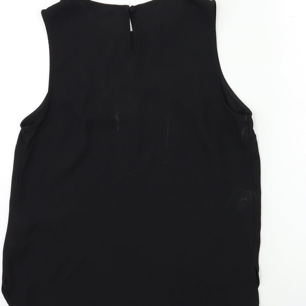 New Look Womens Black   Basic Tank Size 10
