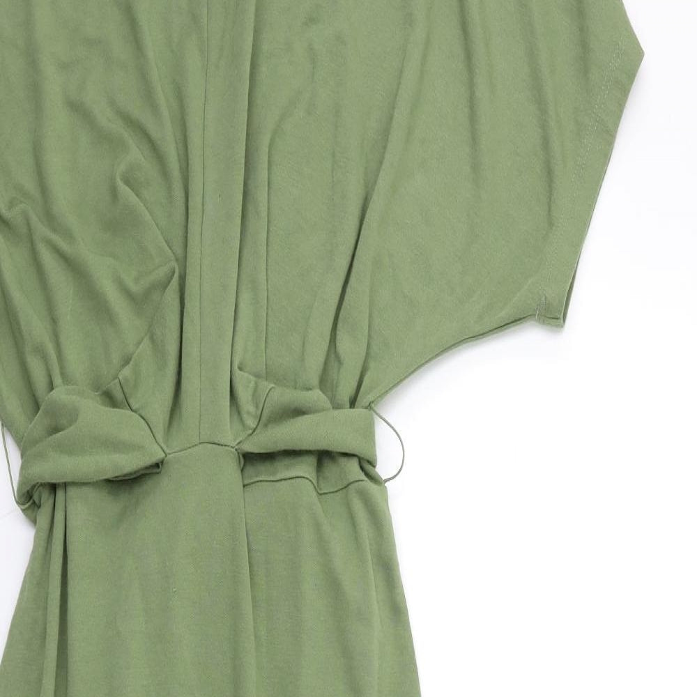 Bershka Womens Green   T-Shirt Dress  Size L