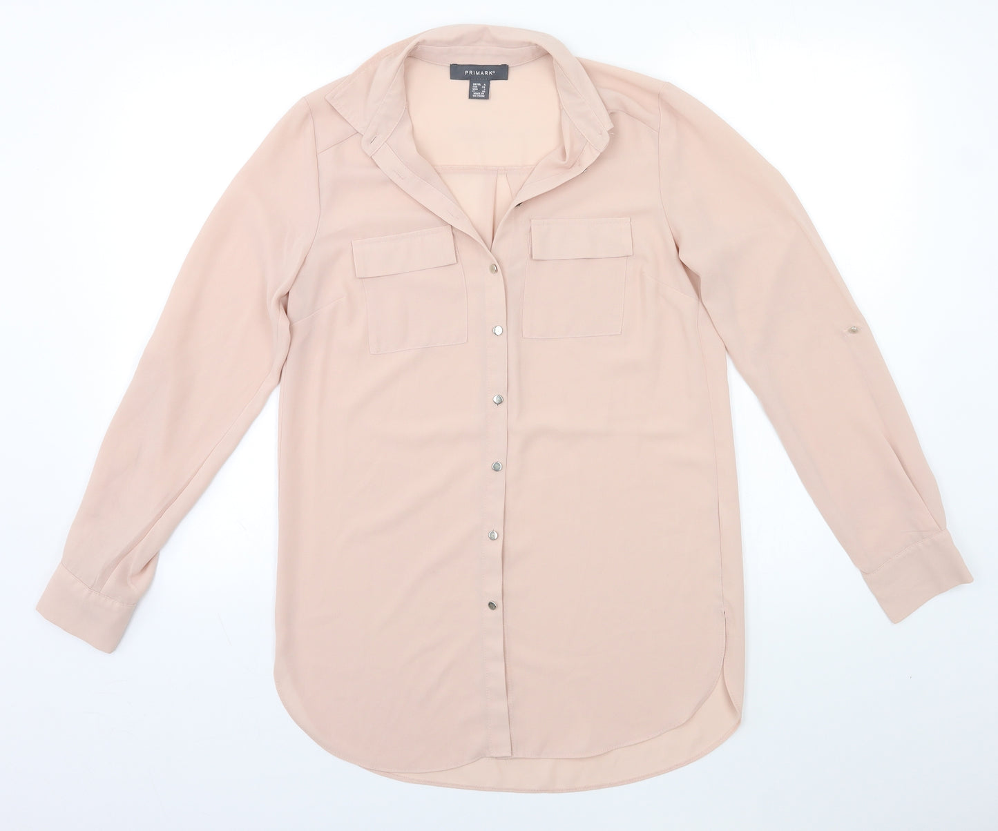 Primark Womens Pink   Basic Blouse Size 6