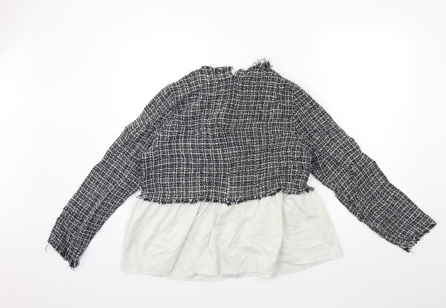 Boohoo Womens Grey   Basic Blouse Size 18