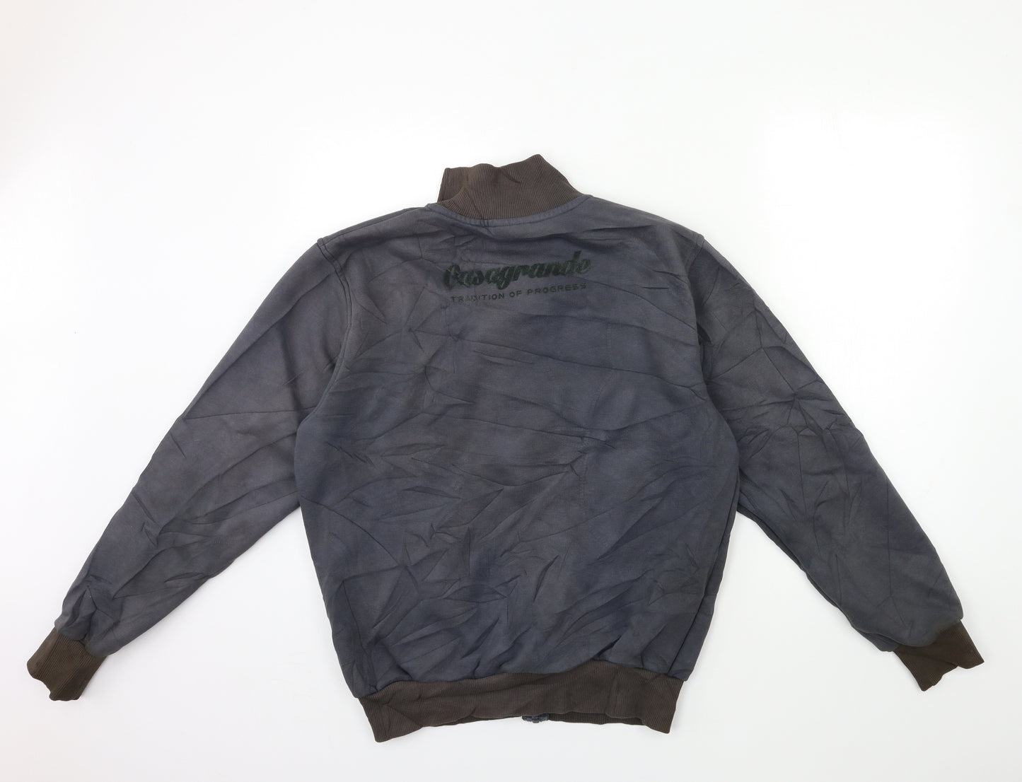 casagrande group Mens Grey   Full Zip Sweatshirt Size L