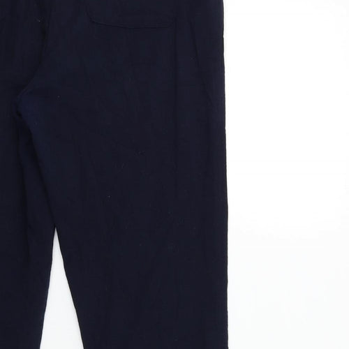 H&M Womens Blue   Trousers  Size 34 in L31 in