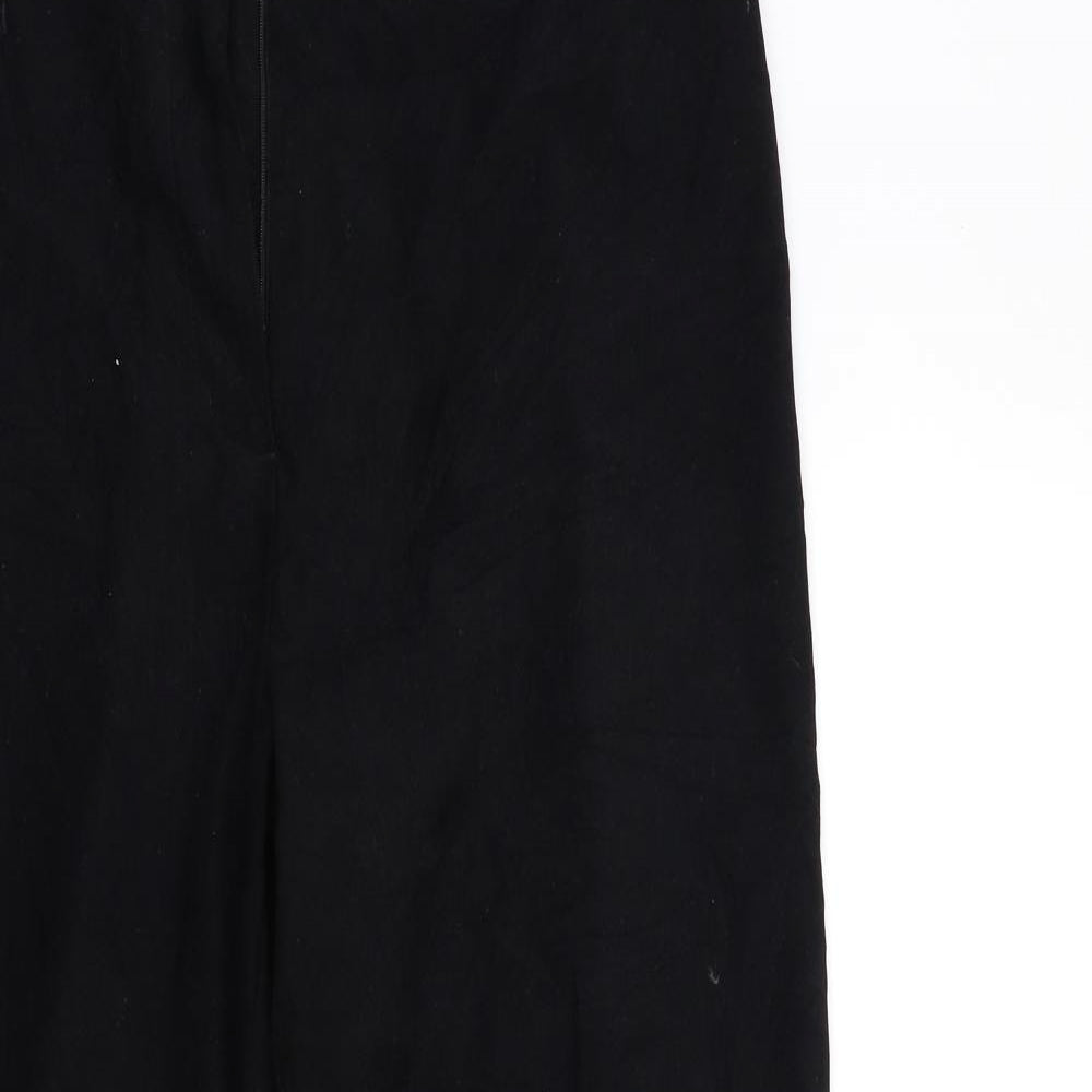 BHS Womens Black   Trousers  Size 18 L30 in