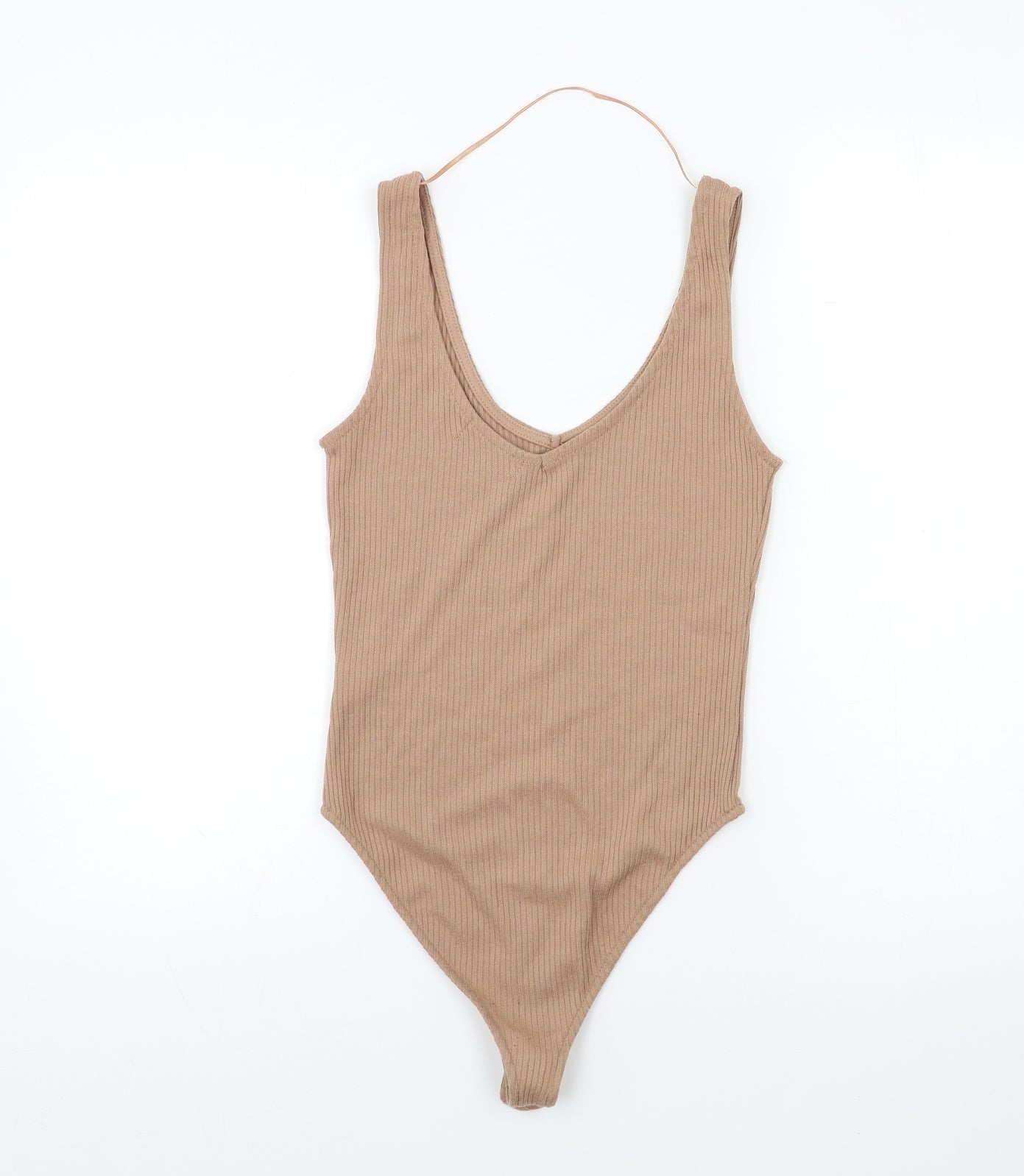 Primark Womens Beige  Knit Basic Tank Size 6