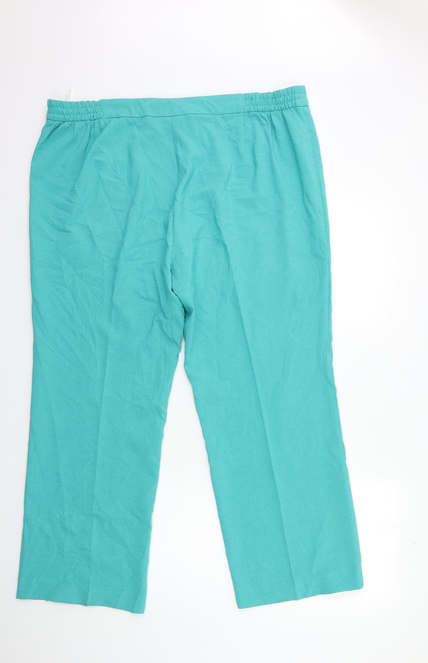 EWM Womens Green   Trousers  Size 22 L30 in