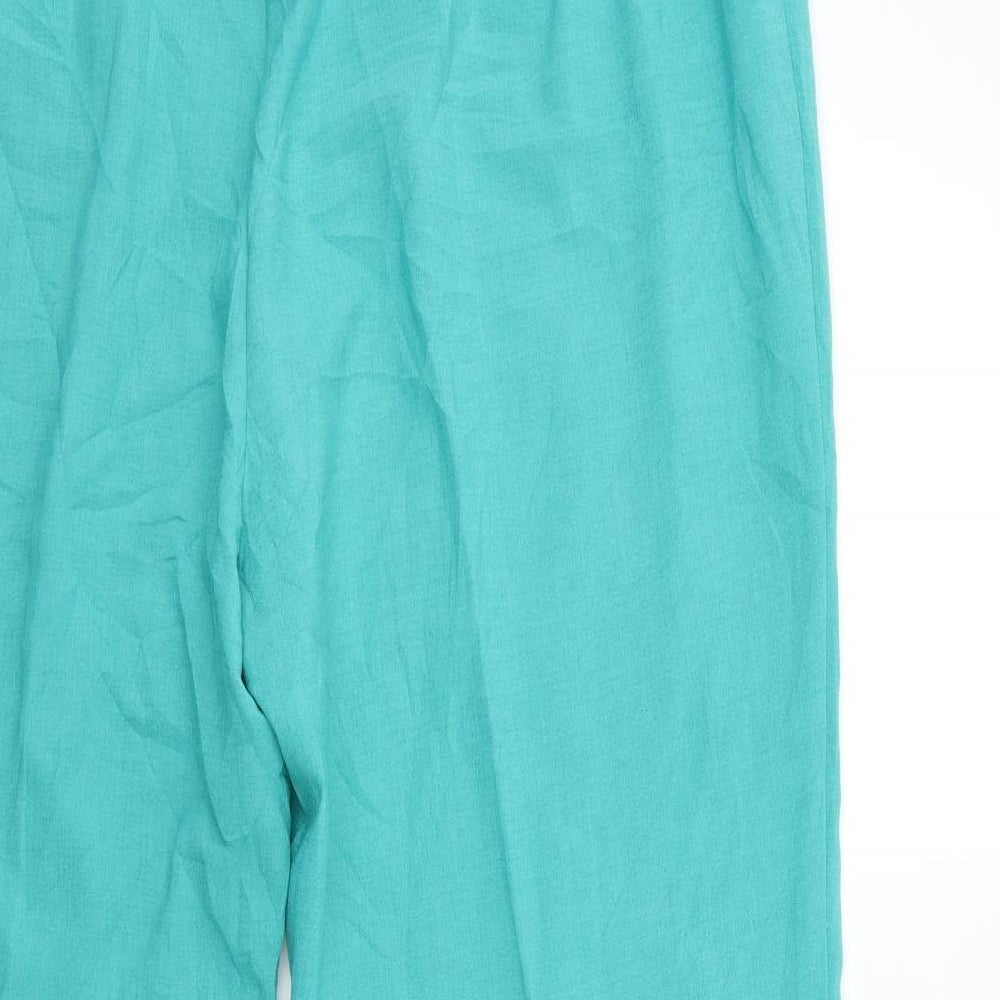 EWM Womens Green   Trousers  Size 22 L30 in