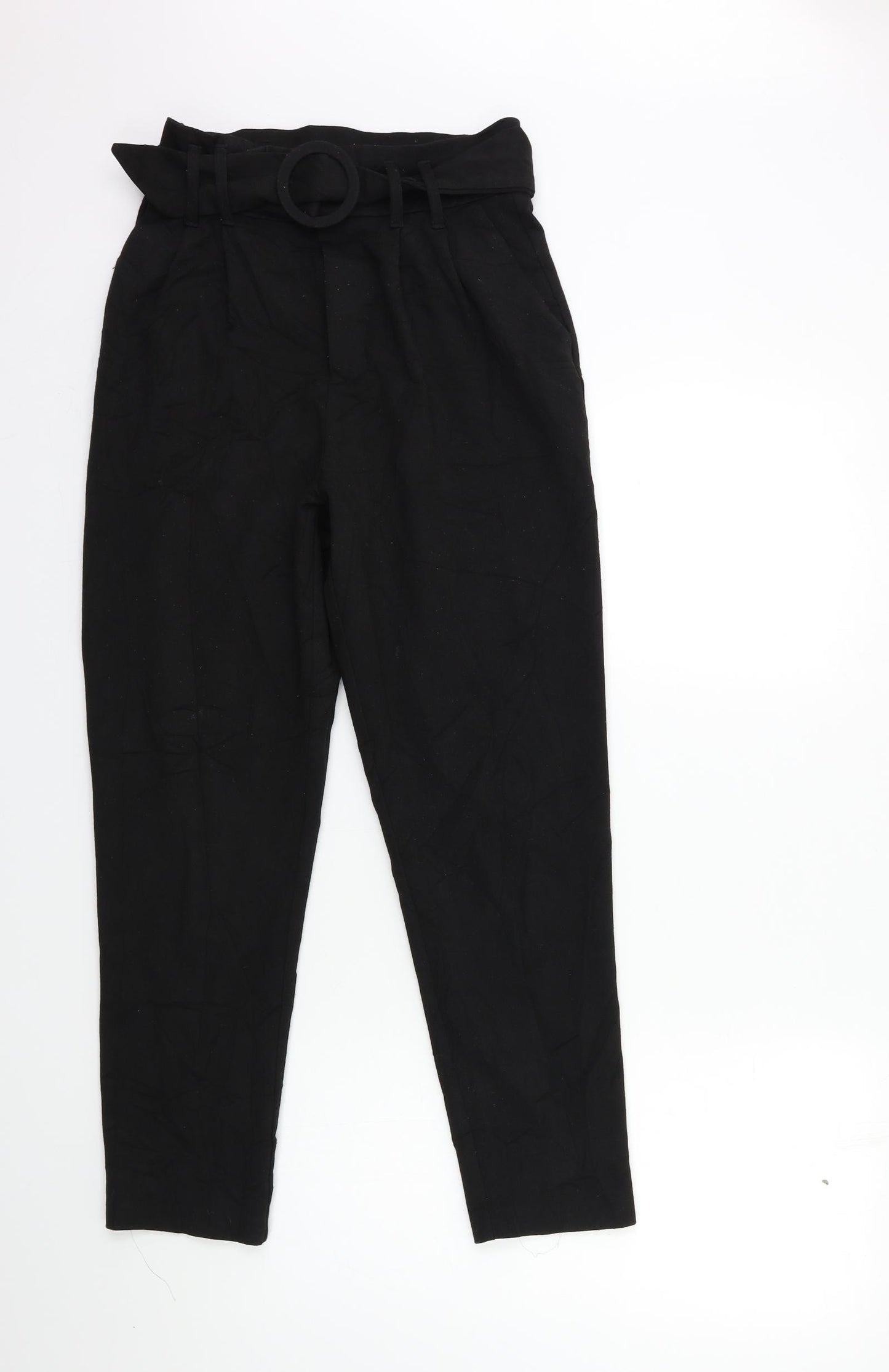 Zara Womens Black   Trousers  Size XS L27 in