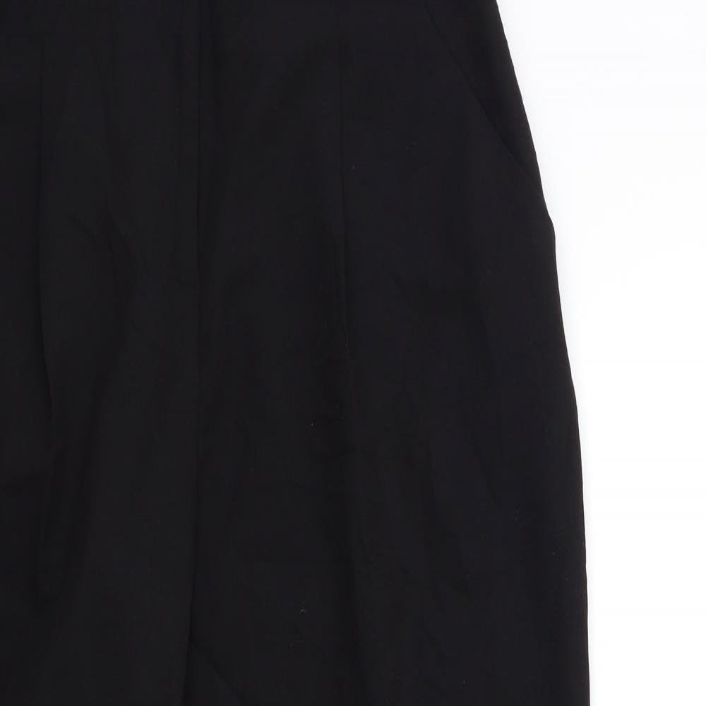 ASOS Womens Black   Trousers  Size 12 L25 in