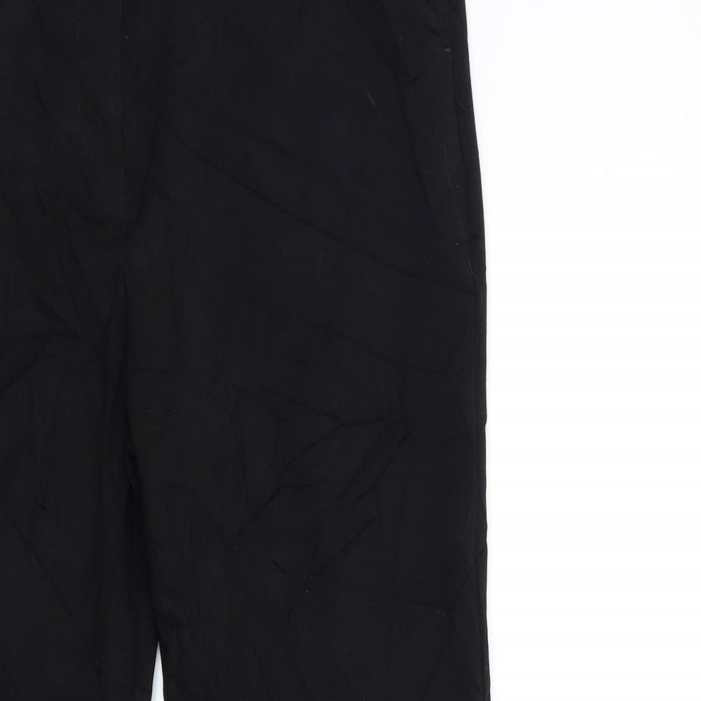 Per Una Womens Black   Trousers  Size 10 L30 in
