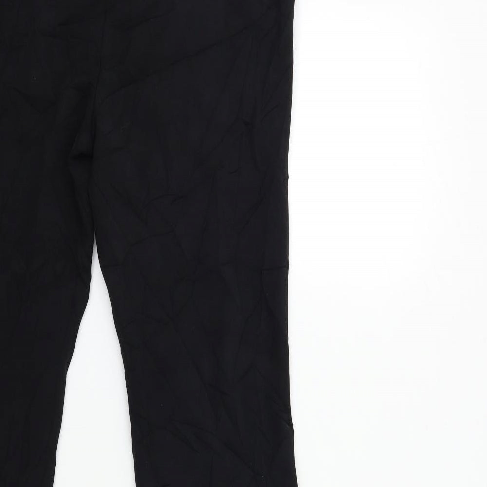 Per Una Womens Black   Trousers  Size 10 L30 in