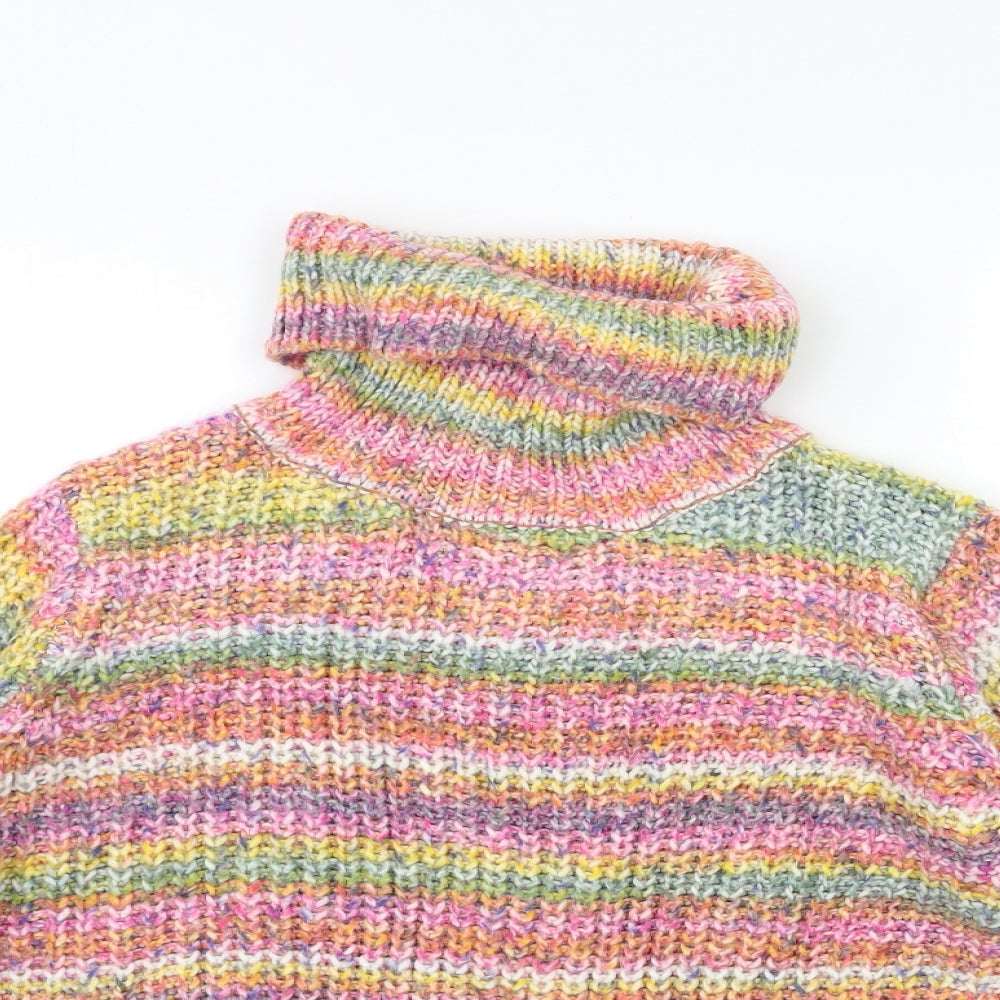 Tntuum Womens Pink  Knit Pullover Jumper Size L