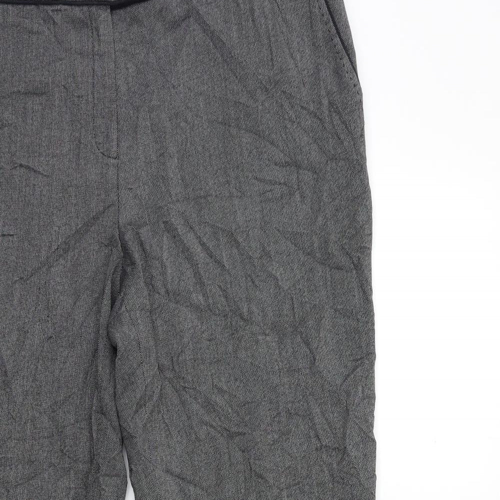 TU Womens Grey   Trousers  Size 16 L29 in