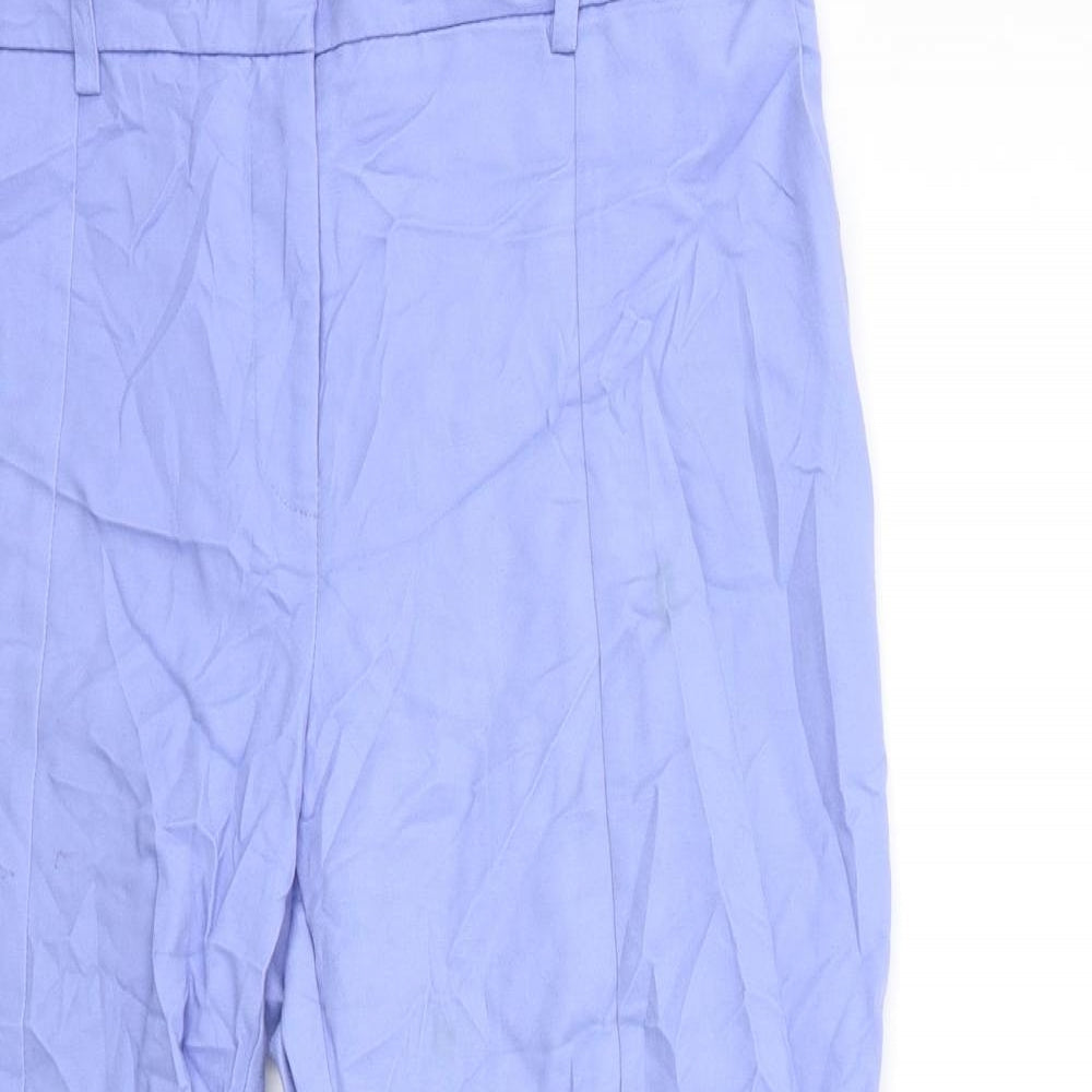 Oasis Womens Blue   Trousers  Size 14 L23 in