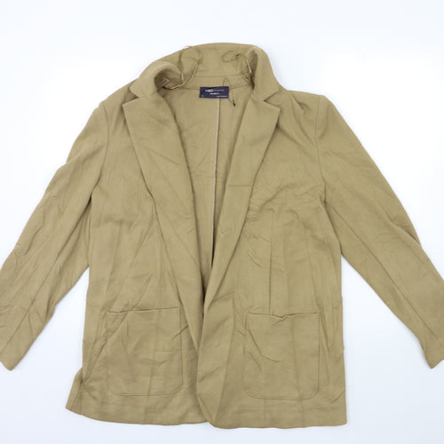 Marks and Spencer Womens Brown   Jacket Blazer Size 16