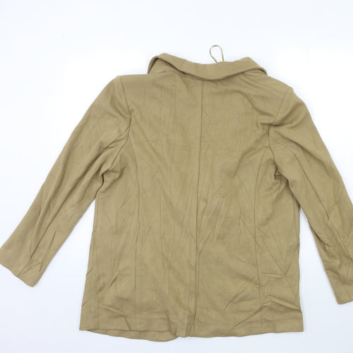 Marks and Spencer Womens Brown   Jacket Blazer Size 16