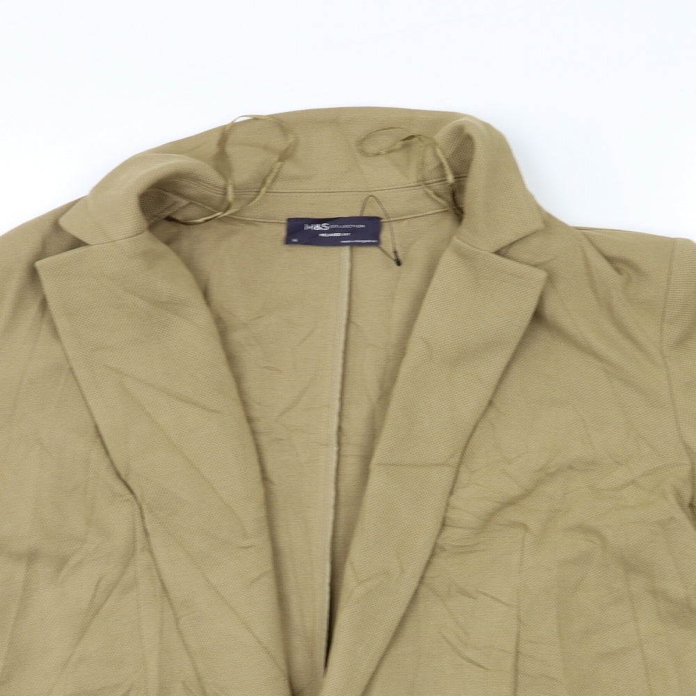 Marks and Spencer Womens Brown   Jacket Blazer Size 16