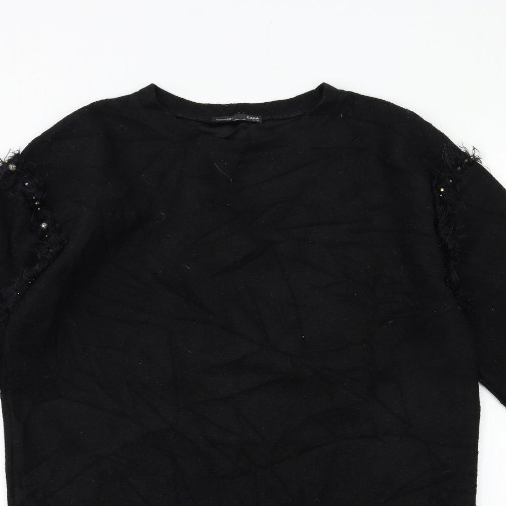 Zara Womens Black   Jumper Dress  Size S