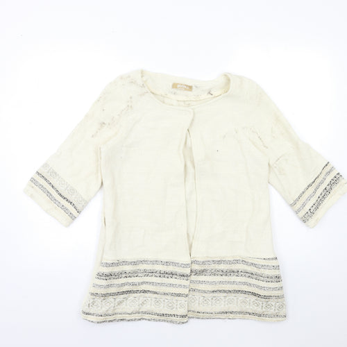 GIULIA Womens Beige   Jacket  Size S