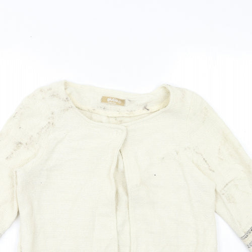 GIULIA Womens Beige   Jacket  Size S