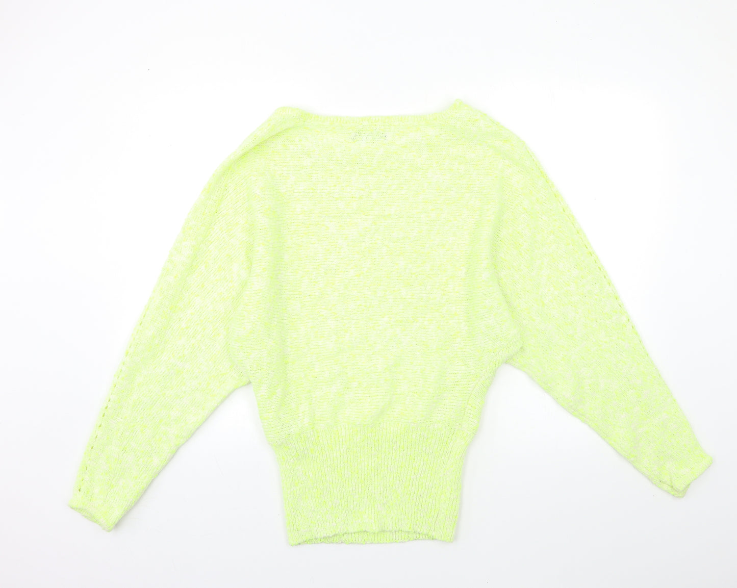 Skunkfunk Womens Yellow  Knit Pullover Jumper Size L