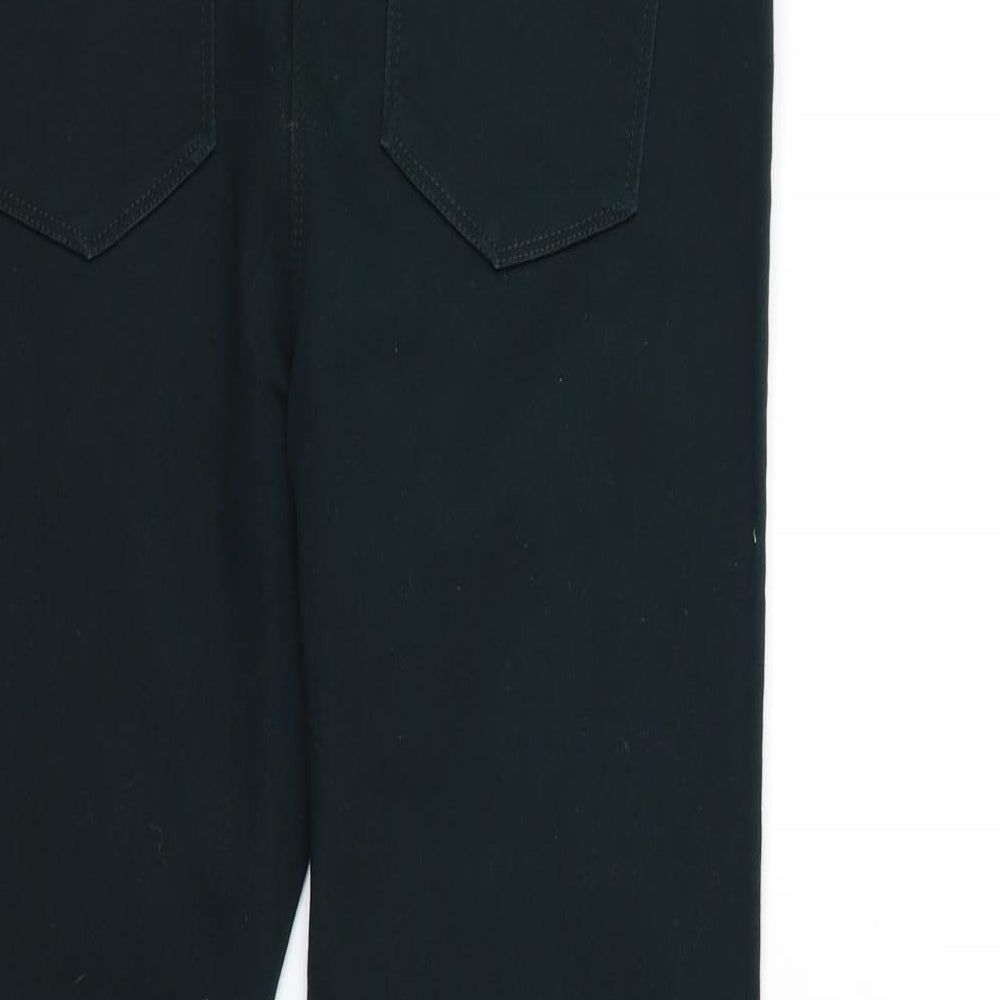 M&Co Womens Green  Denim Skinny Jeans Size 12 L30 in