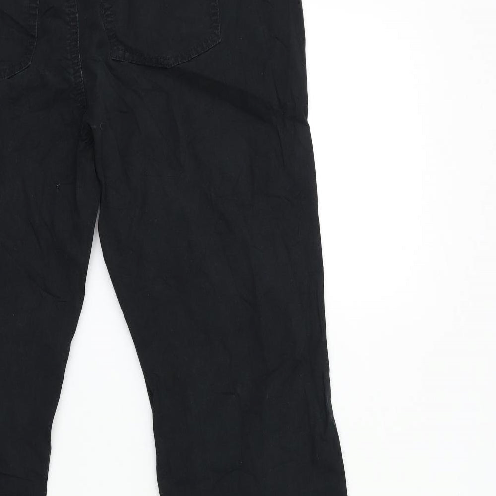Street One Womens Black  Denim Straight Jeans Size 34 in L25 in