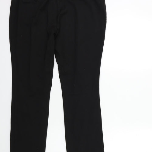 Preworn Womens Black   Trousers  Size 34 in L32 in