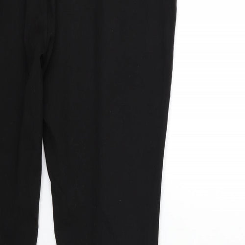 Preworn Womens Black   Trousers  Size 34 in L32 in