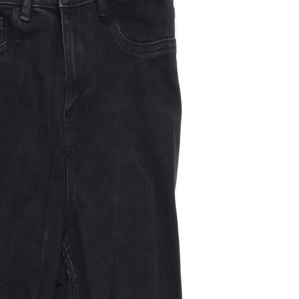 New Look Womens Black  Denim Skinny Jeans Size 12 L25 in