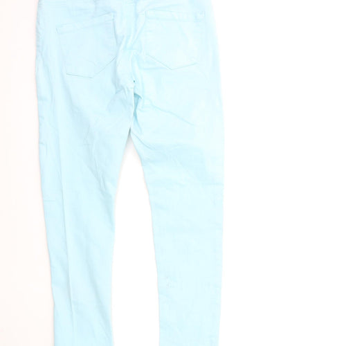 Here & There Girls Blue  Denim Skinny Jeans Size 12 Years