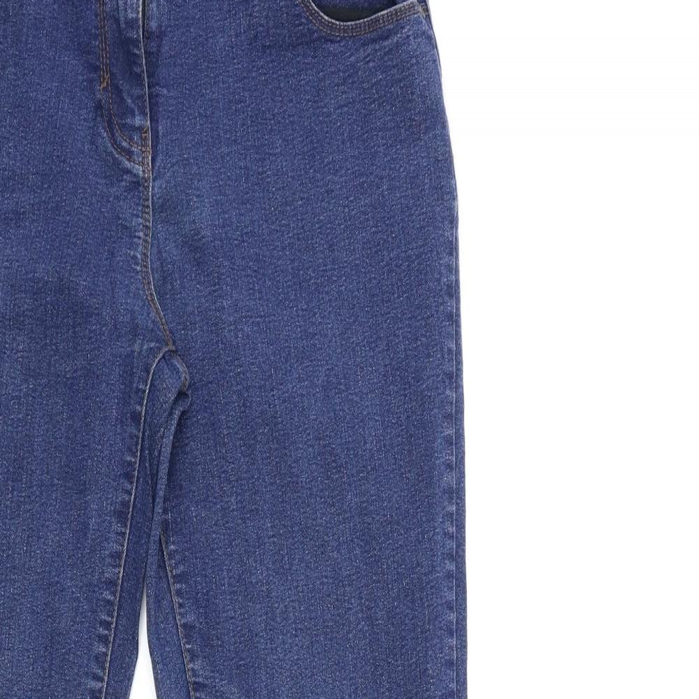 George Womens Blue  Denim Skinny Jeans Size 14 L30 in