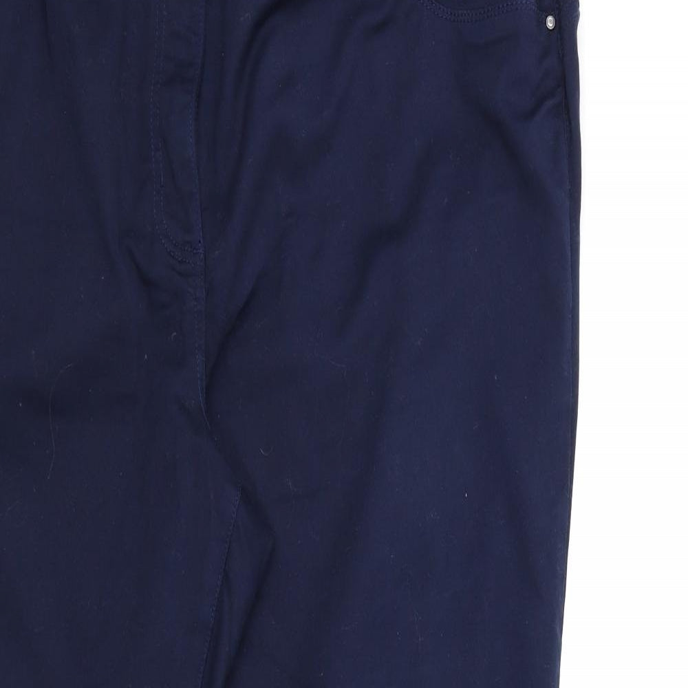 david emanuel Womens Blue   Trousers  Size 24 L27 in