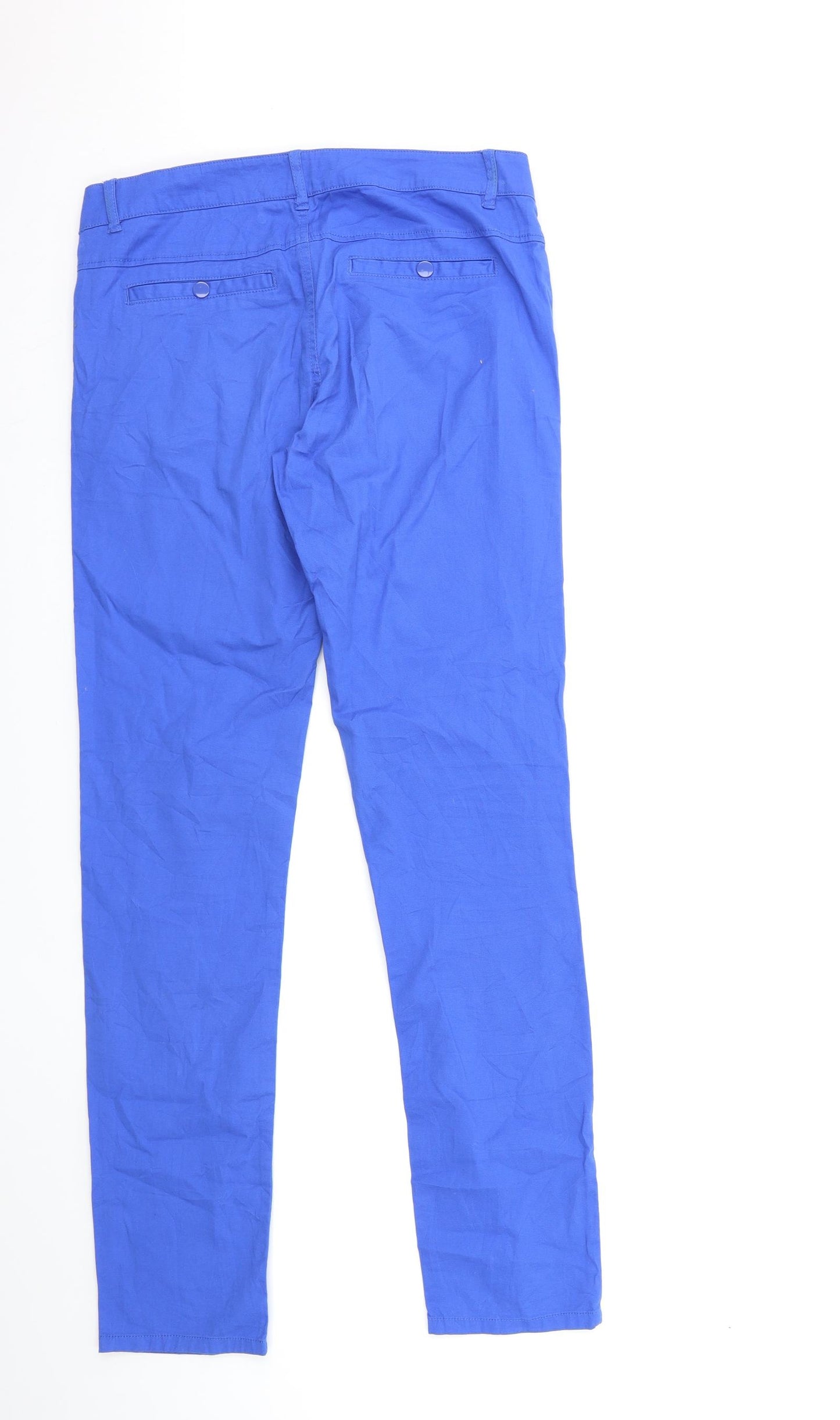 House Womens Blue   Chino Trousers Size L L34 in