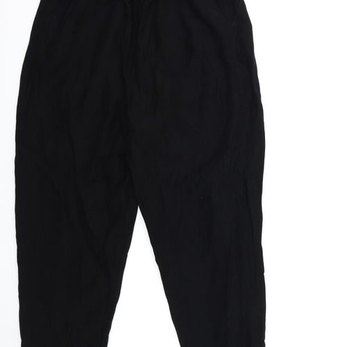 New Look Womens Black   Trousers  Size 12 L27 in