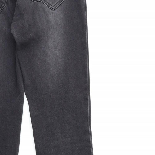 villa Womens Grey  Denim Flared Jeans Size 28 in L31 in