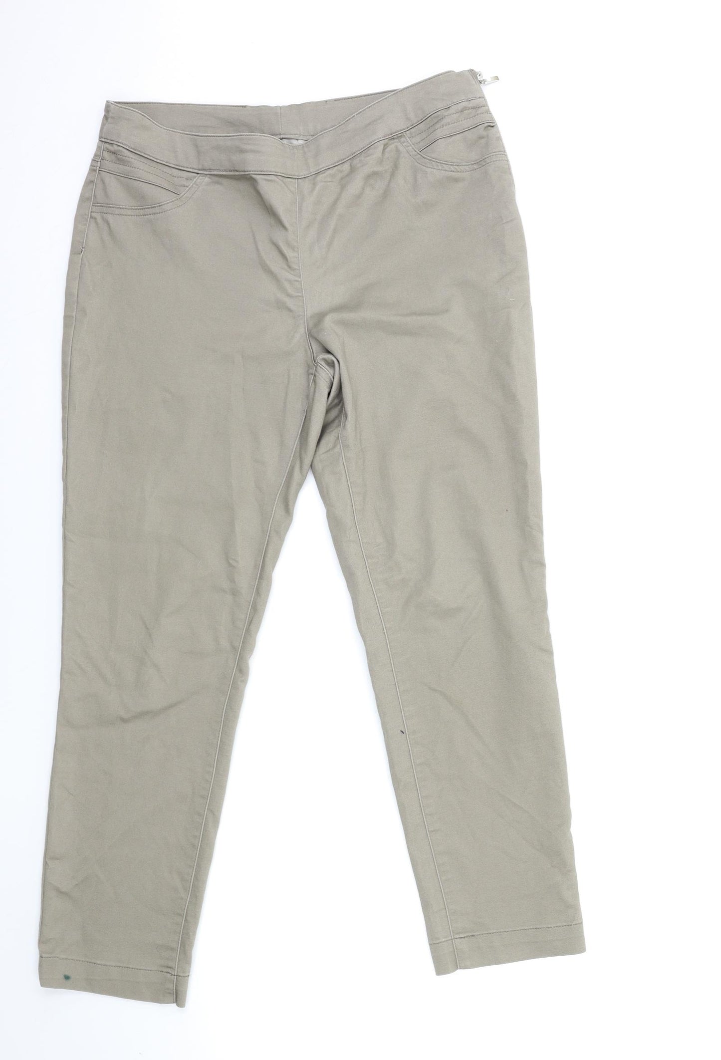 Wallis Womens Grey   Trousers  Size 14 L27 in