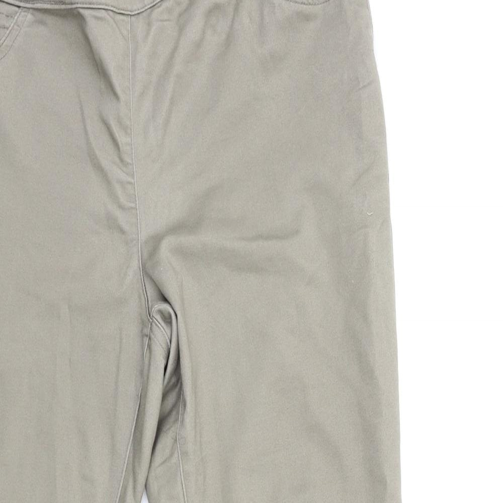 Wallis Womens Grey   Trousers  Size 14 L27 in