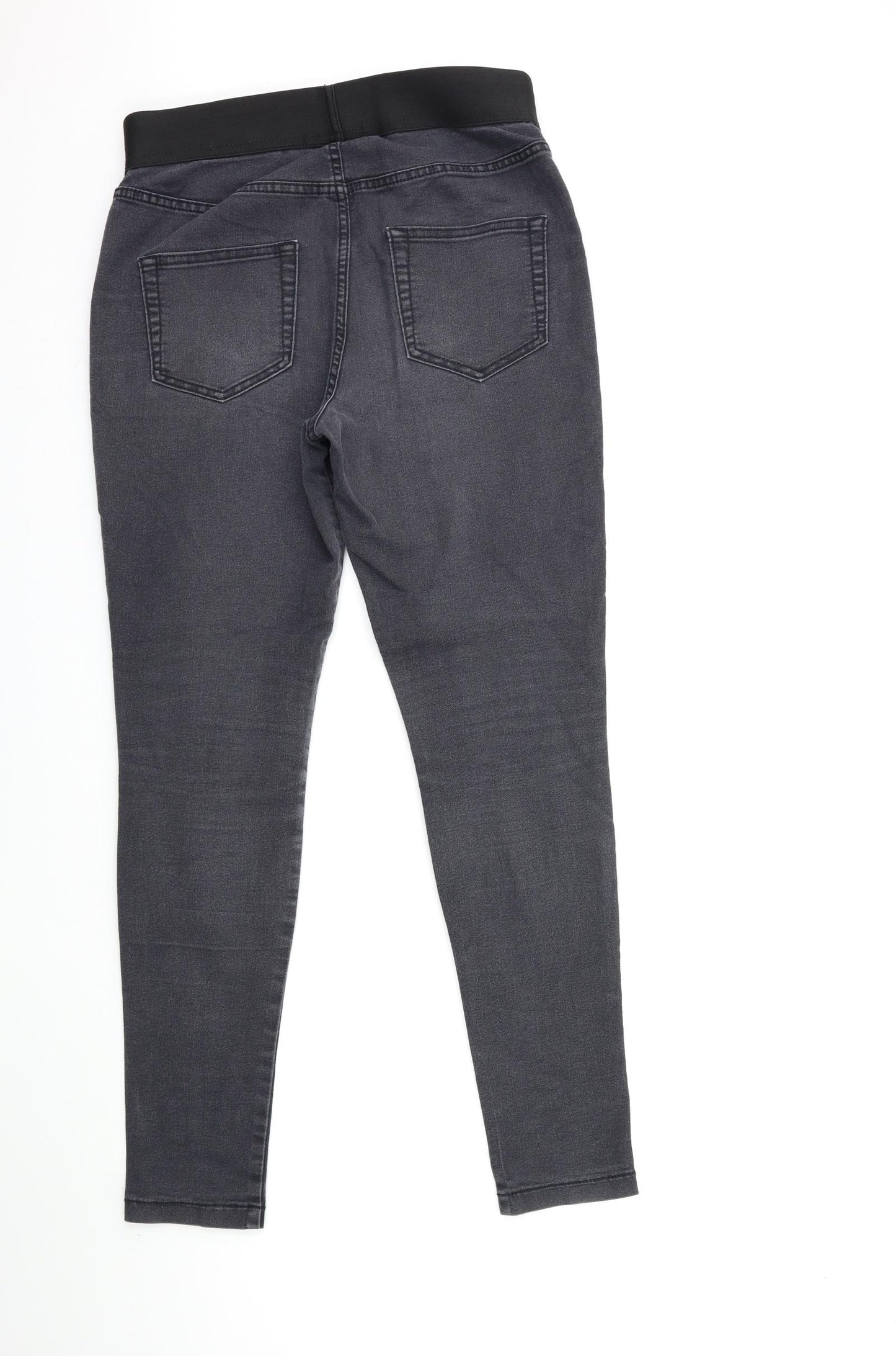 Marks and Spencer Womens Grey  Denim Jegging Jeans Size 14 L29 in