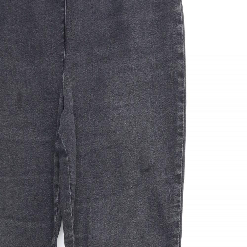 Marks and Spencer Womens Grey  Denim Jegging Jeans Size 14 L29 in