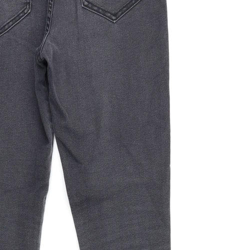 Marks and Spencer Womens Grey  Denim Jegging Jeans Size 14 L29 in