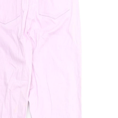 Damart Womens Purple  Denim Trousers  Size 12 L28 in