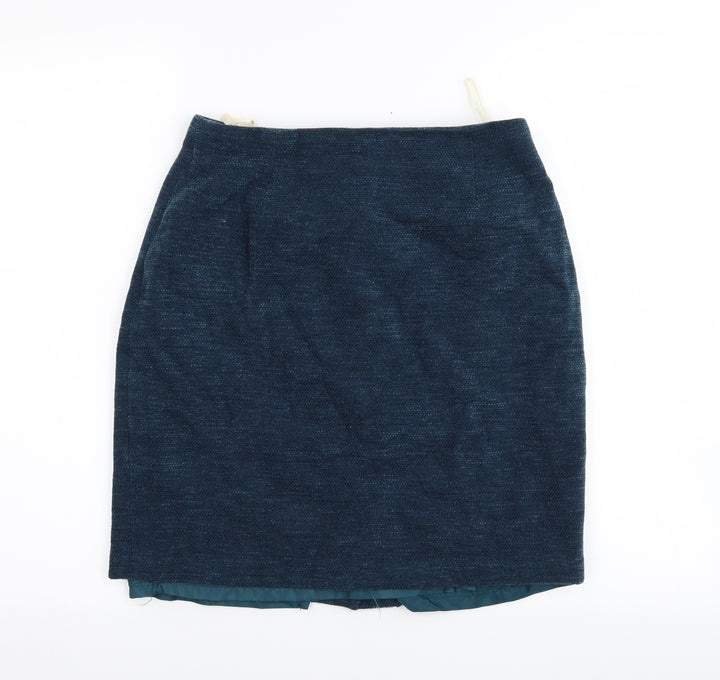 Dorothy Perkins Womens Blue Mini Skirt Size 12